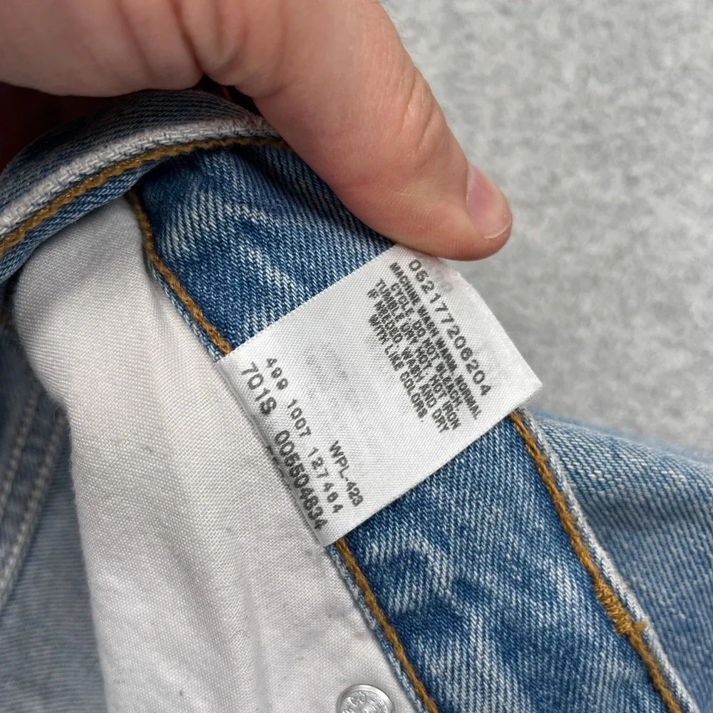 Levis 550 Jeans Mens 36x32 Blue Relaxed Fit Taper Vintage 2007 Y2K Deadstock NWT